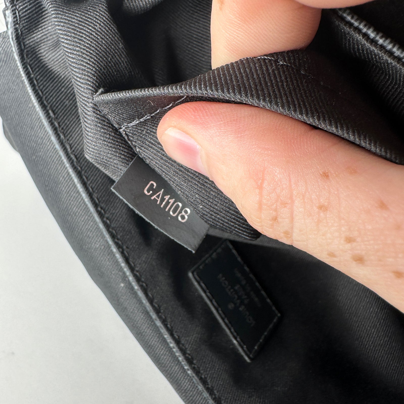 Louis Vuitton Graphite Damier District PM Cross Body