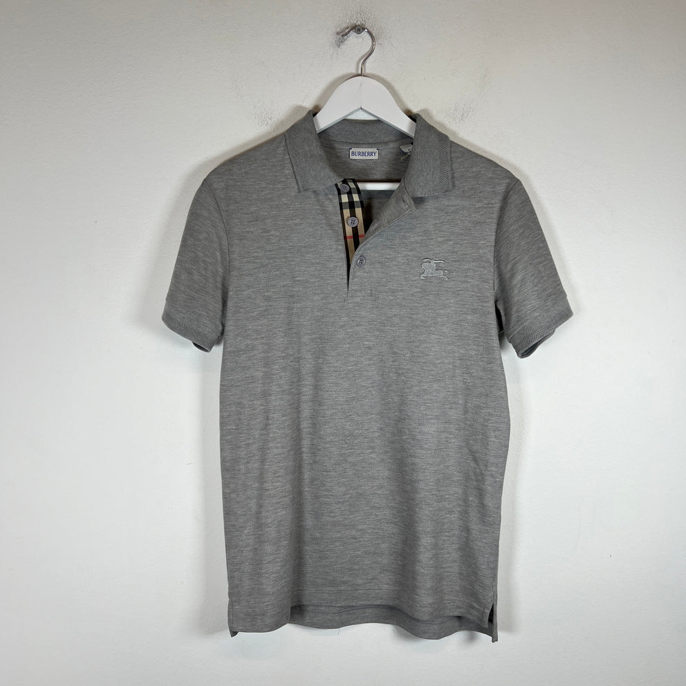 Burberry Grey Polo Size Size S