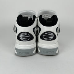 Louis Vuitton White/Grey Basketball Trainers  Size LV 9