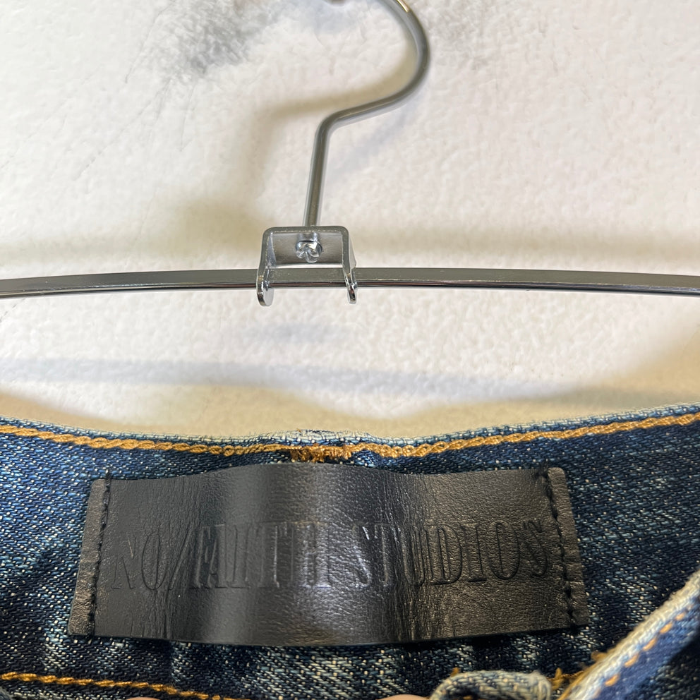 No Faith Studios Japanese Selvedge Arashi Loose Fit Jeans Size 30