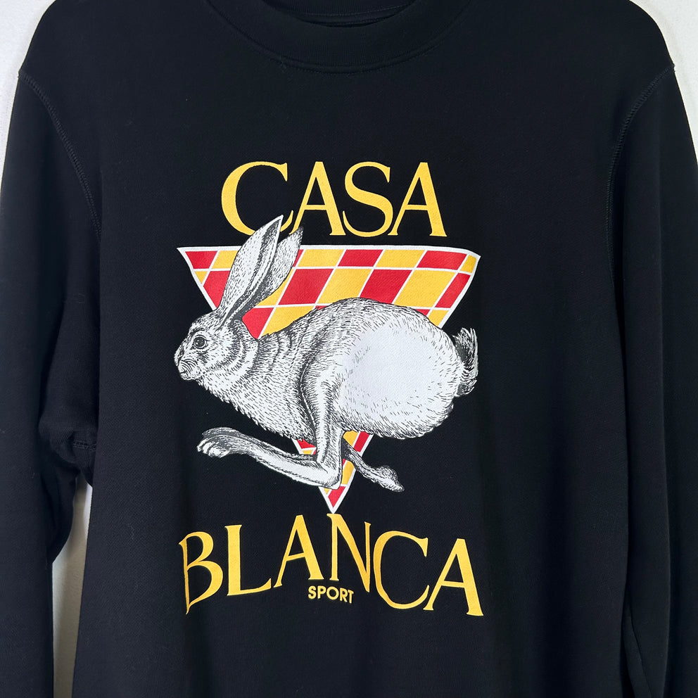 Casablanca Rabbit Logo Sweatshirt