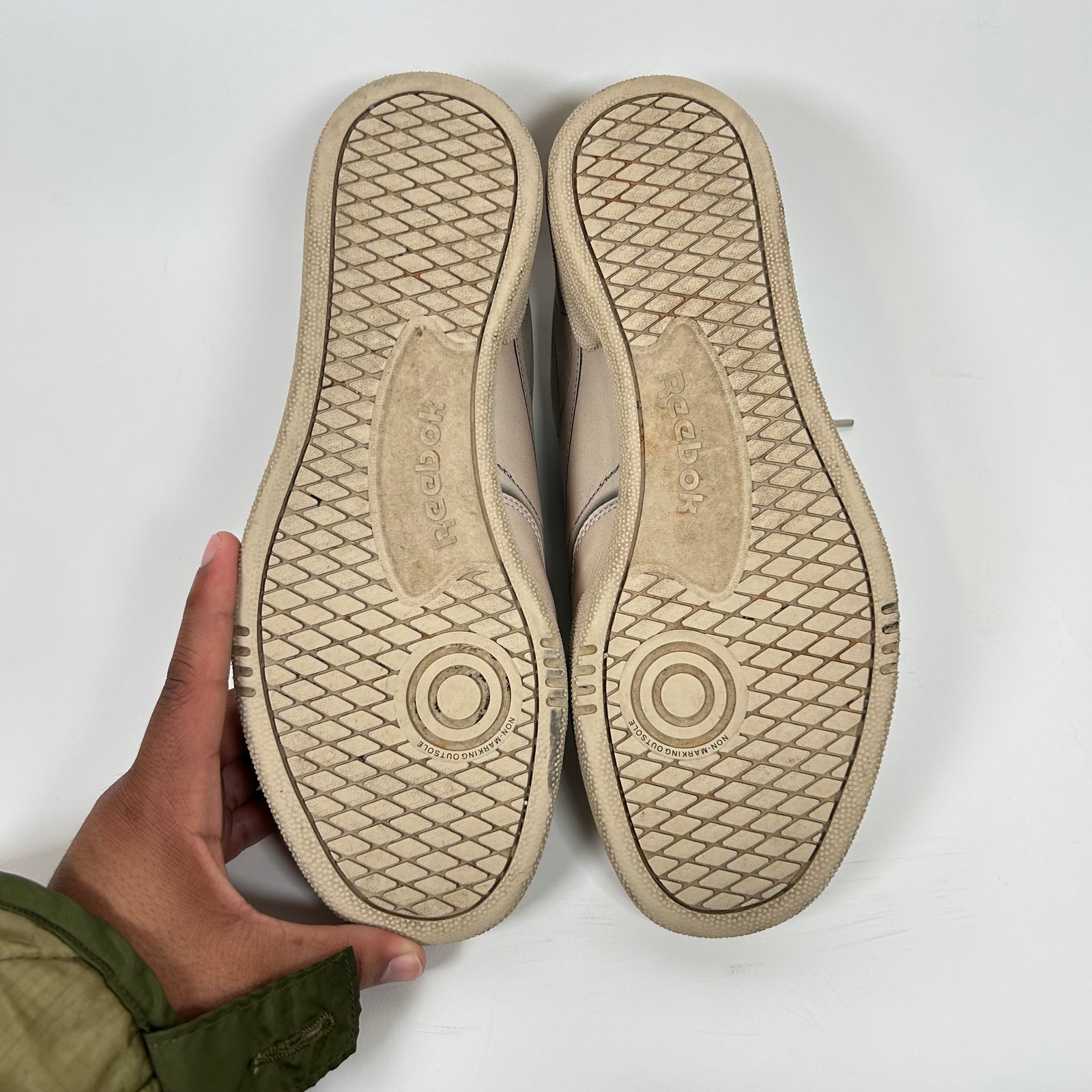 Maison Margiela x Reebok Tan Club C Sneaker Size 11
