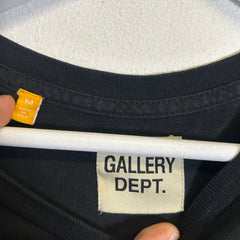 Gallery Dept Black/White Souvenir Logo T-Shirt Size M