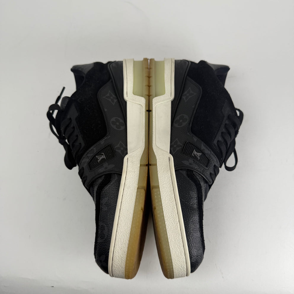 Louis Vuitton Black Monogram Trainer Size LV 8.5