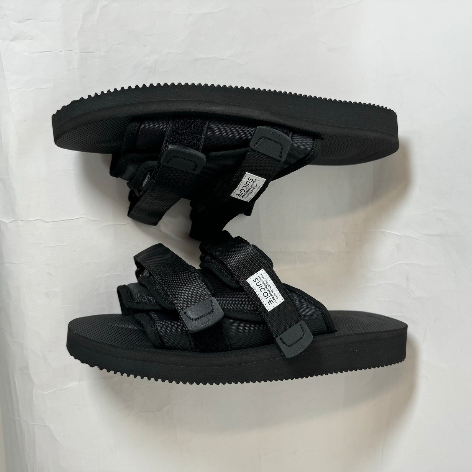 Suicoke Black Moto Cab Sandal Size 9