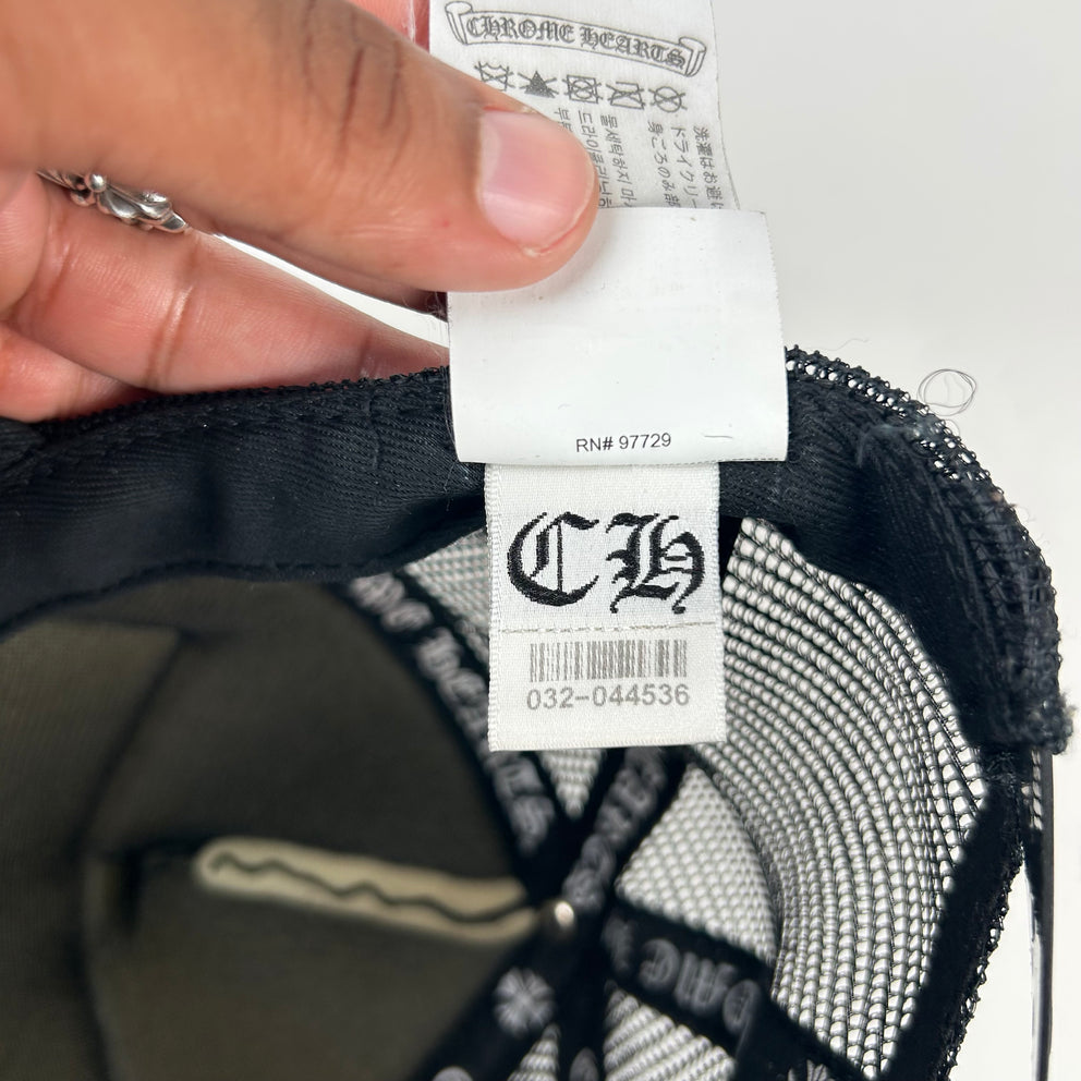 Chrome Hearts Black Las Vegas Hat