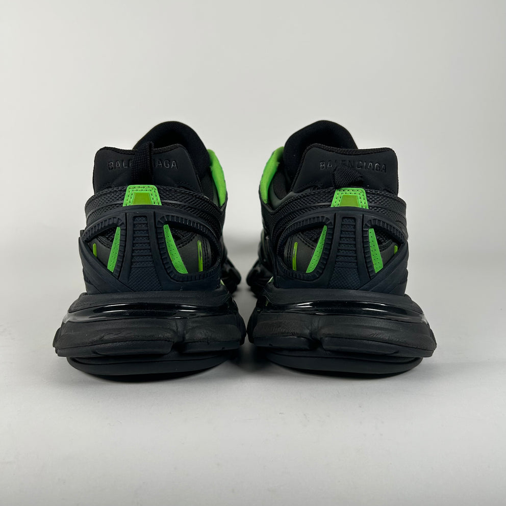 Balenciaga Black/Green Track 2 Sneaker Size 12