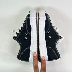 Maison Mihara Yasuhiro Black/White Peterson OG Sole Canvas Low-Top Sneaker Size 45