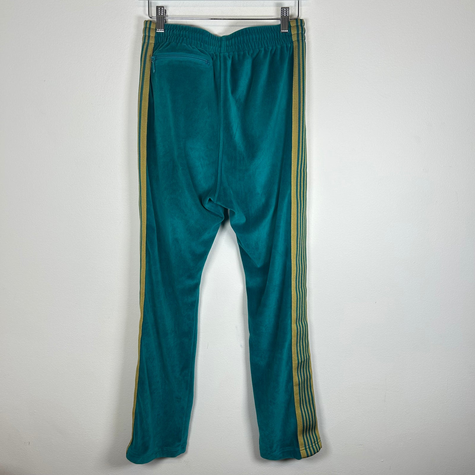 Needles Teal/Yellow Track Pants Size XS