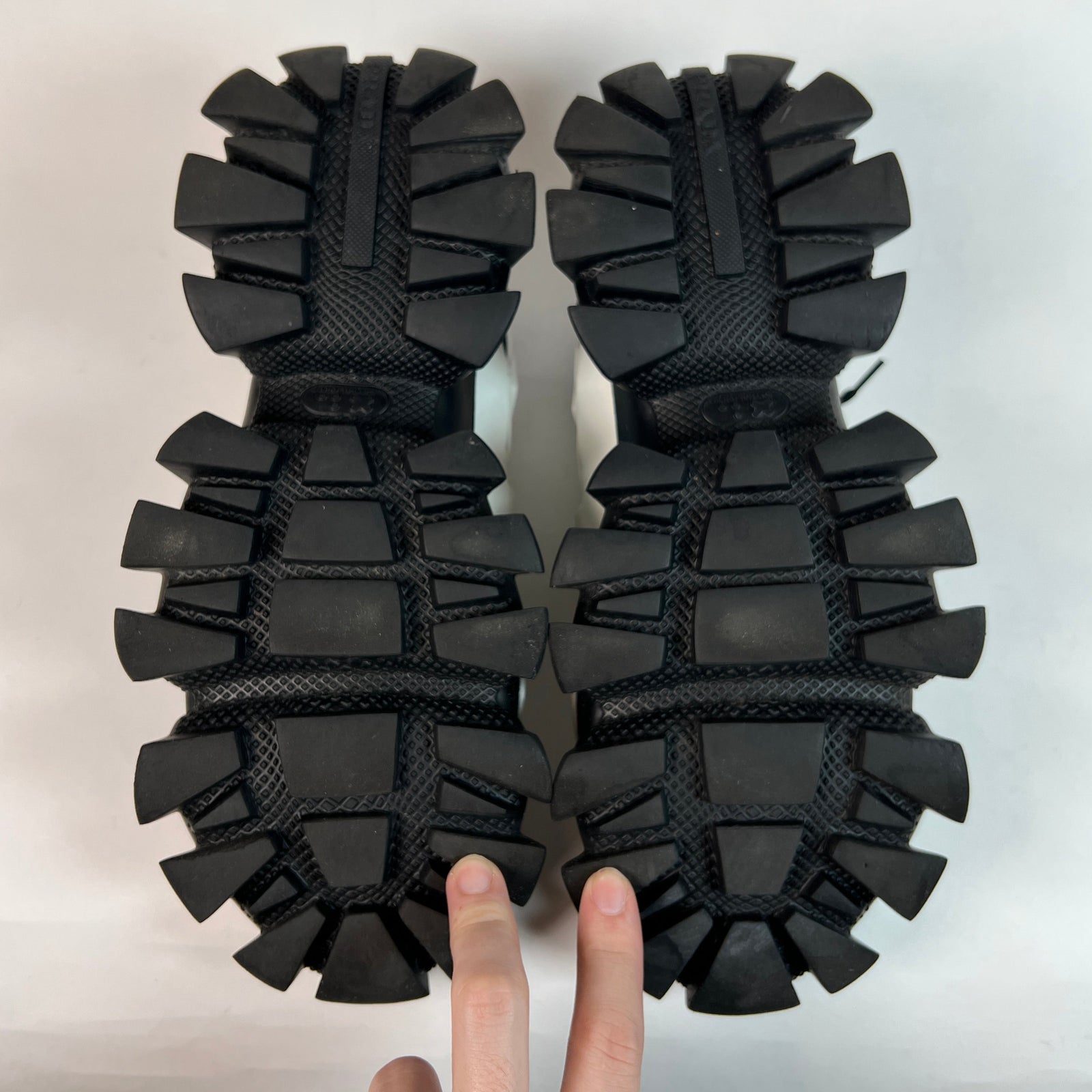 Prada White/Black Cloudbust Sz 8