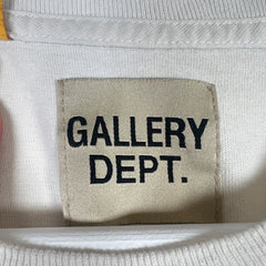 Gallery Dept Cream Logo T-shirt Size M