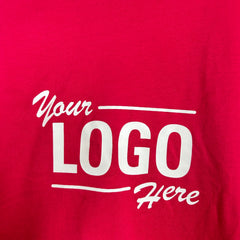 Balenciaga Pink 'Your Logo Here' Tee Size M