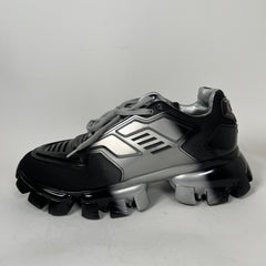 Prada Black/Silver Cloudbust Sneakers Size 8.5