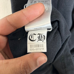 Chrome Hearts Black Boost Logo T-Shirt Size L
