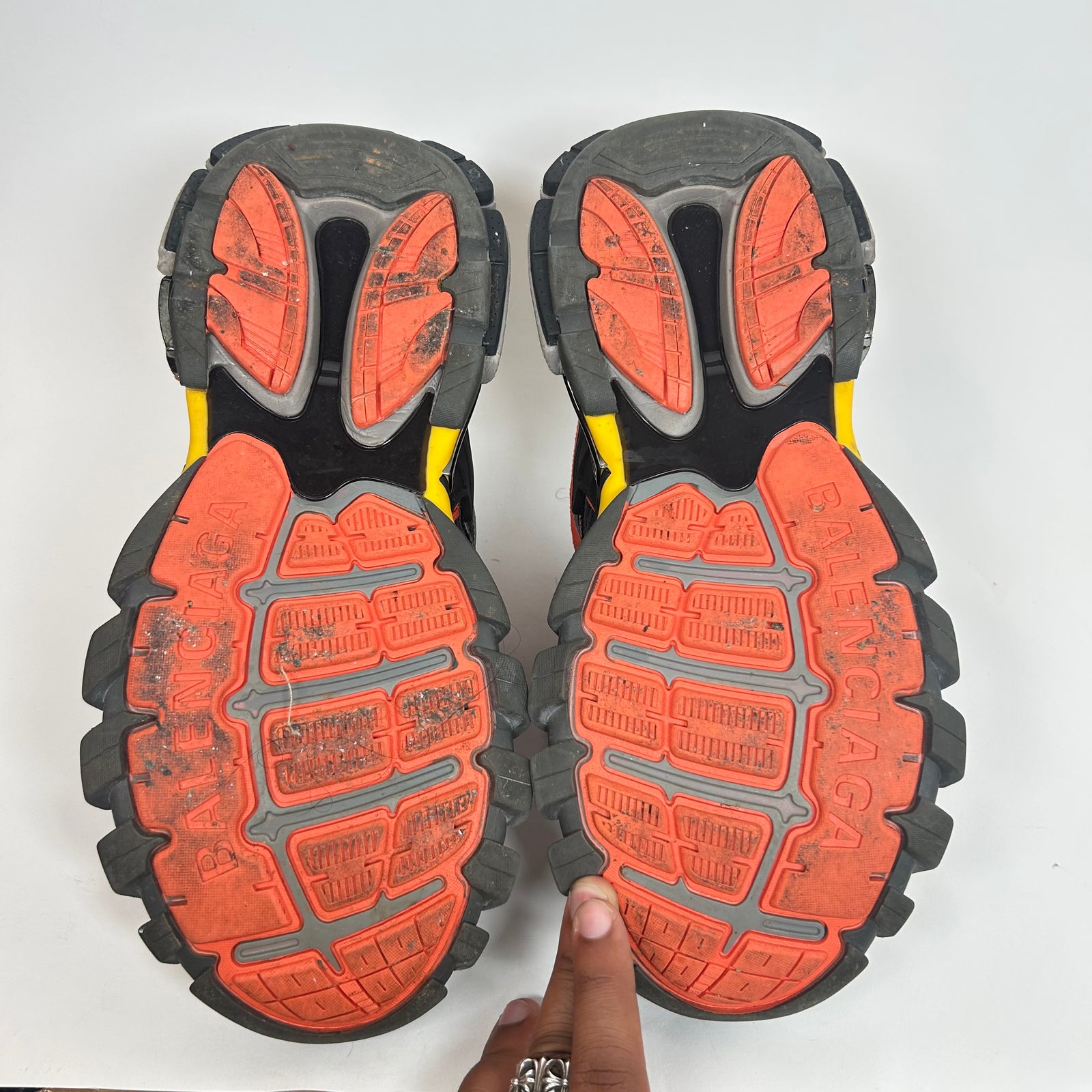 Balenciaga Orange/Yellow Track 2 Size 11
