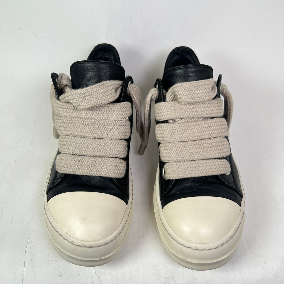 Rick Owens Mainline Jumbo Lace Low-Top Ramones