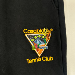 Casablanca Black Tennis Club Sweatpants Size M