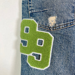Ksubi Van Winkle Rodeo Patch Distressed Jeans