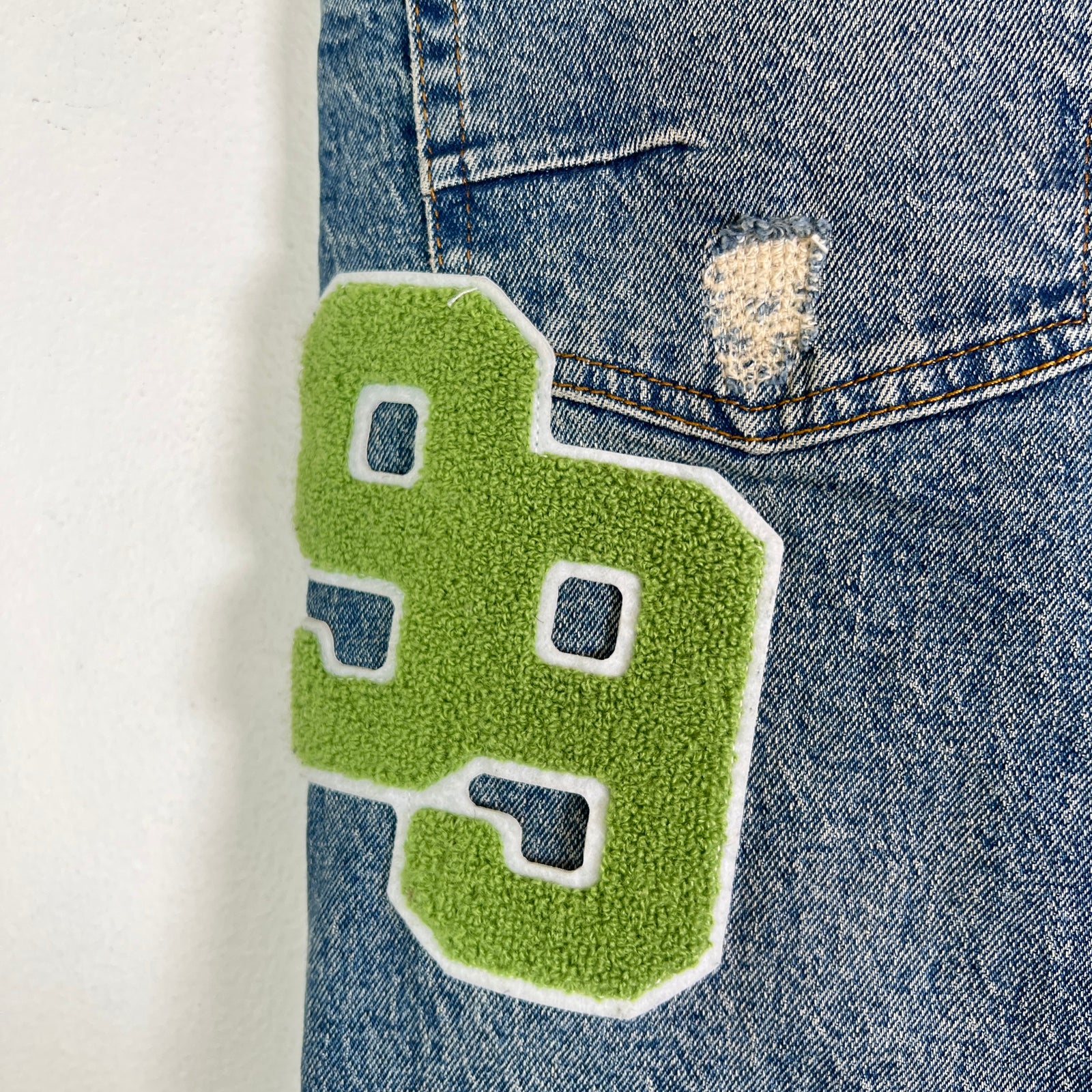 Ksubi Van Winkle Rodeo Patch Distressed Jeans