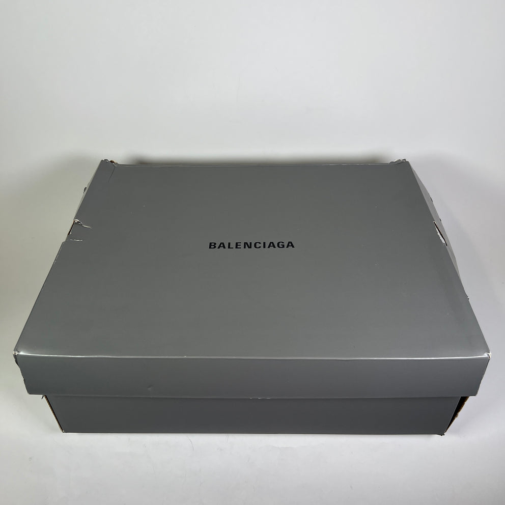 Balenciaga Worn Out Leather Strike Boots