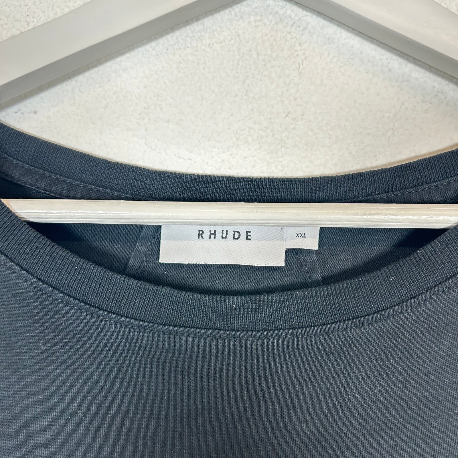Rhude Black Casino Logo T-Shirt Size XXL
