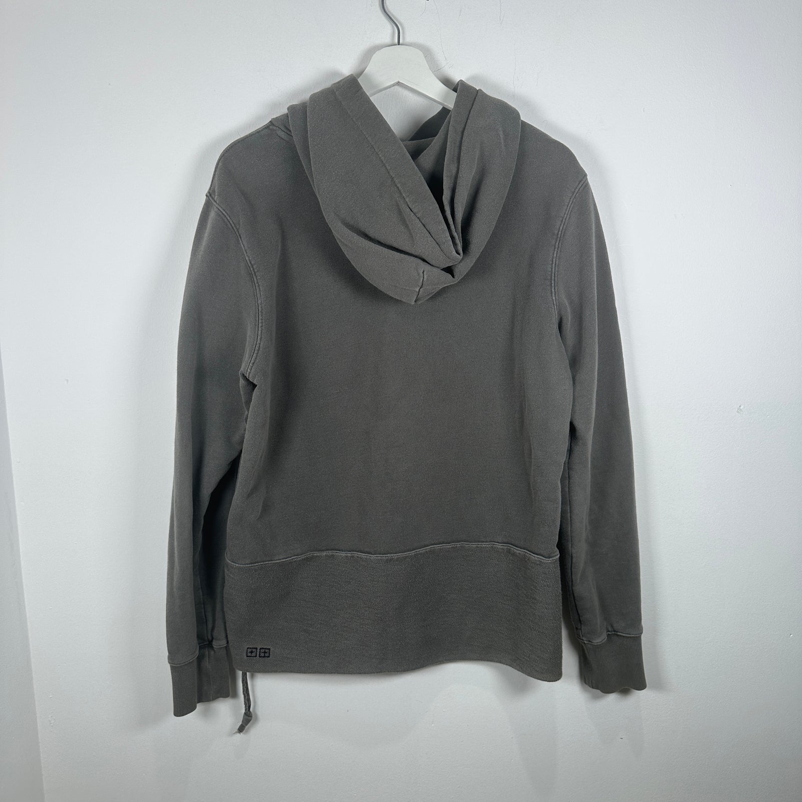 Ksubi Grey Washed Hoodie Size S