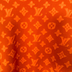 Louis Vuitton Orange Jacquard Crewneck Size XL