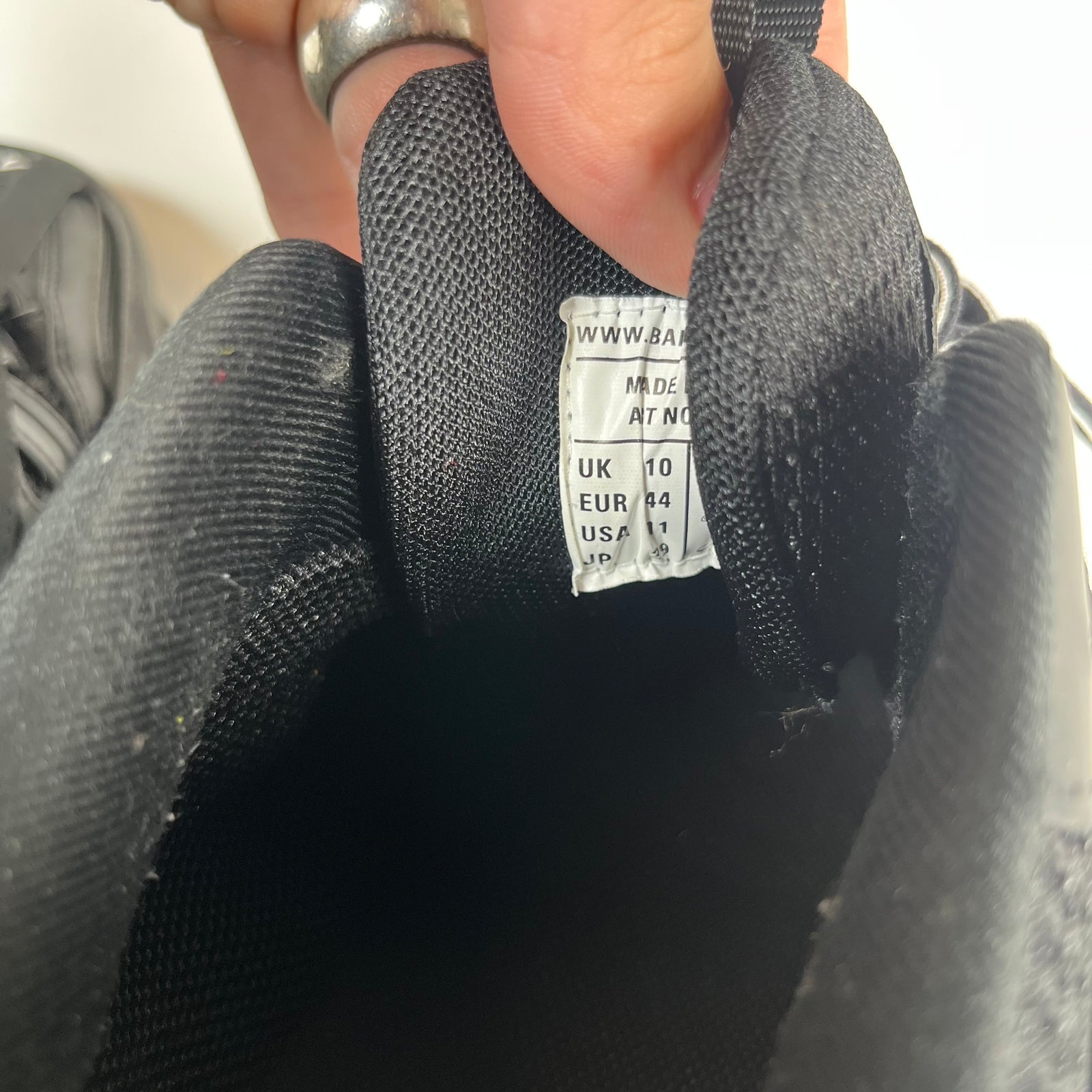 Balenciaga Track LED Triple Black Size 44
