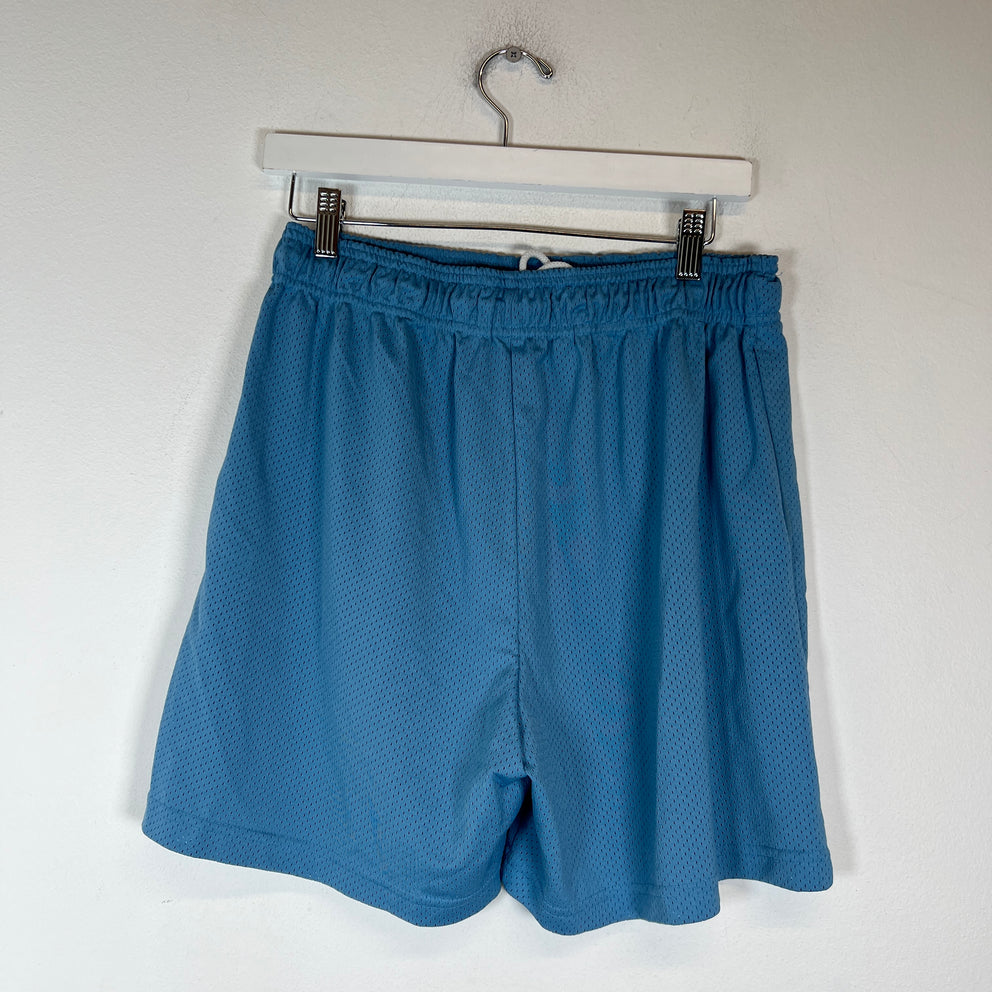 Eric Emanuel Light Blue UNC Mesh Shorts Size L