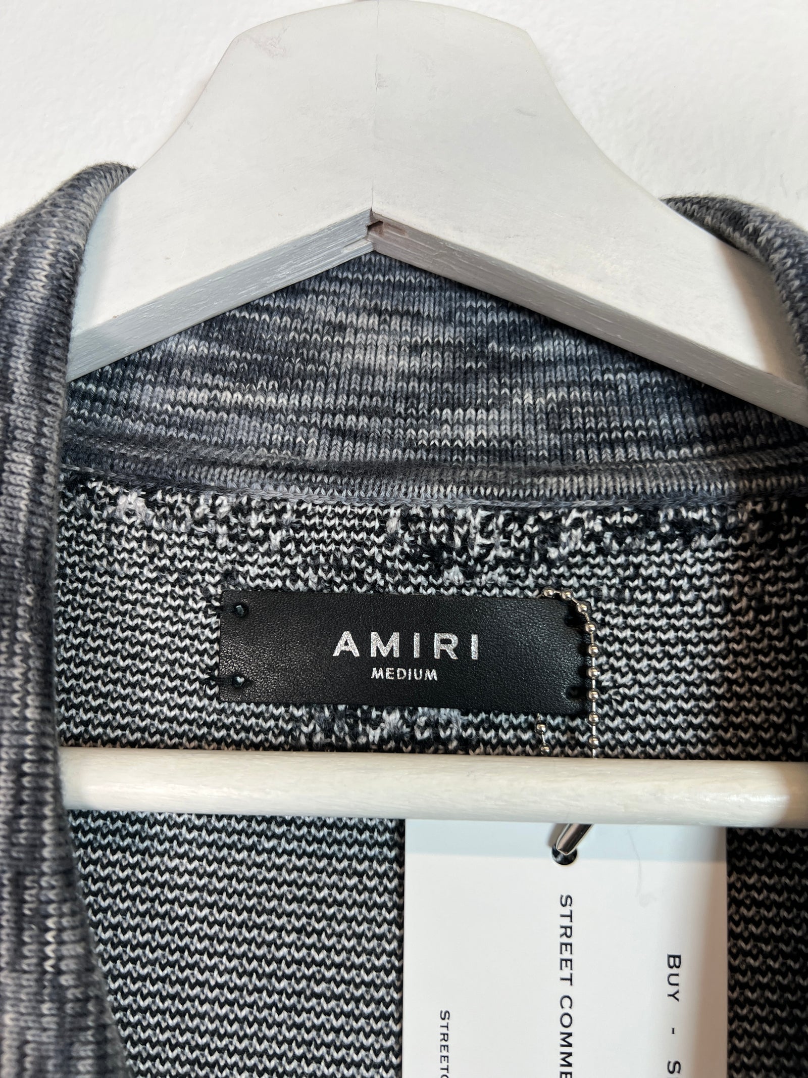 Amiri Knit AM Polo SIze M