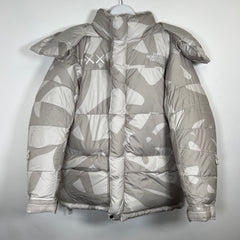 TNF x Kaws White Puffer Size S