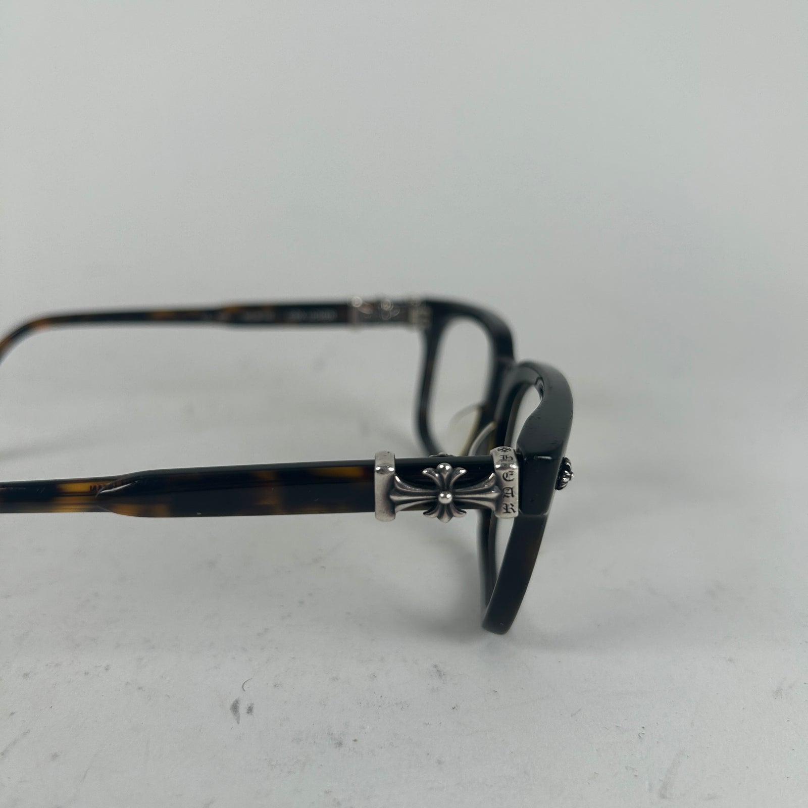 Chrome Hearts Tortoise Shell Cox Ucker Glasses