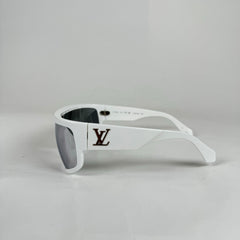Louis Vuitton White Cyclone Sport Sunglasses
