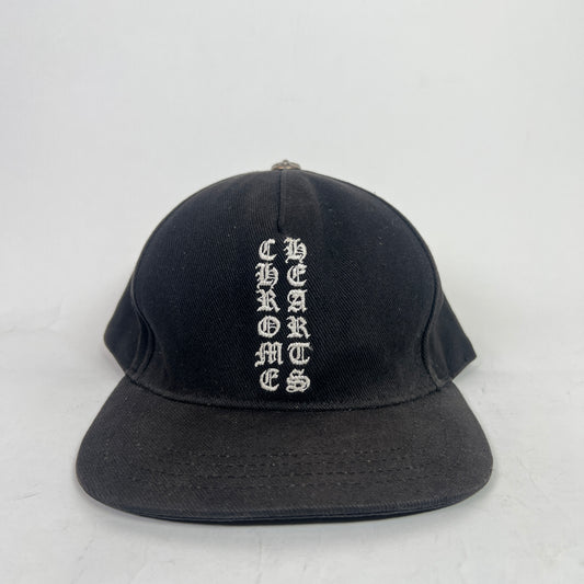 Chrome Hearts Smoked Vertical Logo Hat