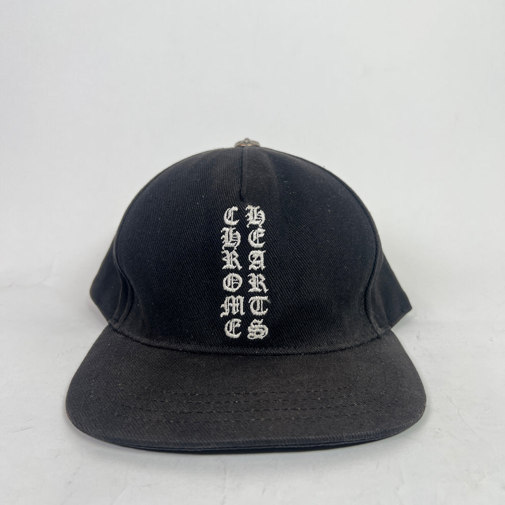 Chrome Hearts Smoked Vertical Logo Hat