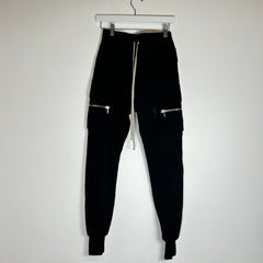 Rick Owens Black Mastadon Cargos Size 46
