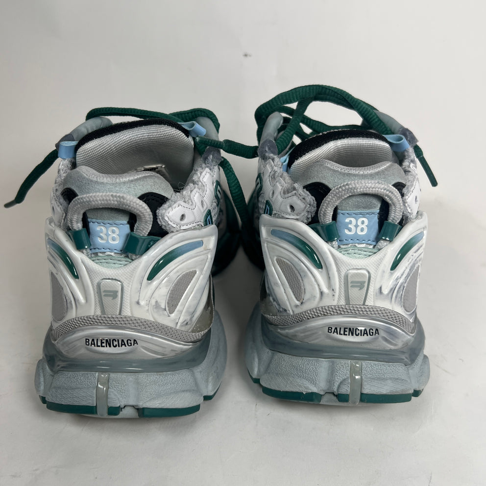 Balenciaga Green/Blue Runners Size 38