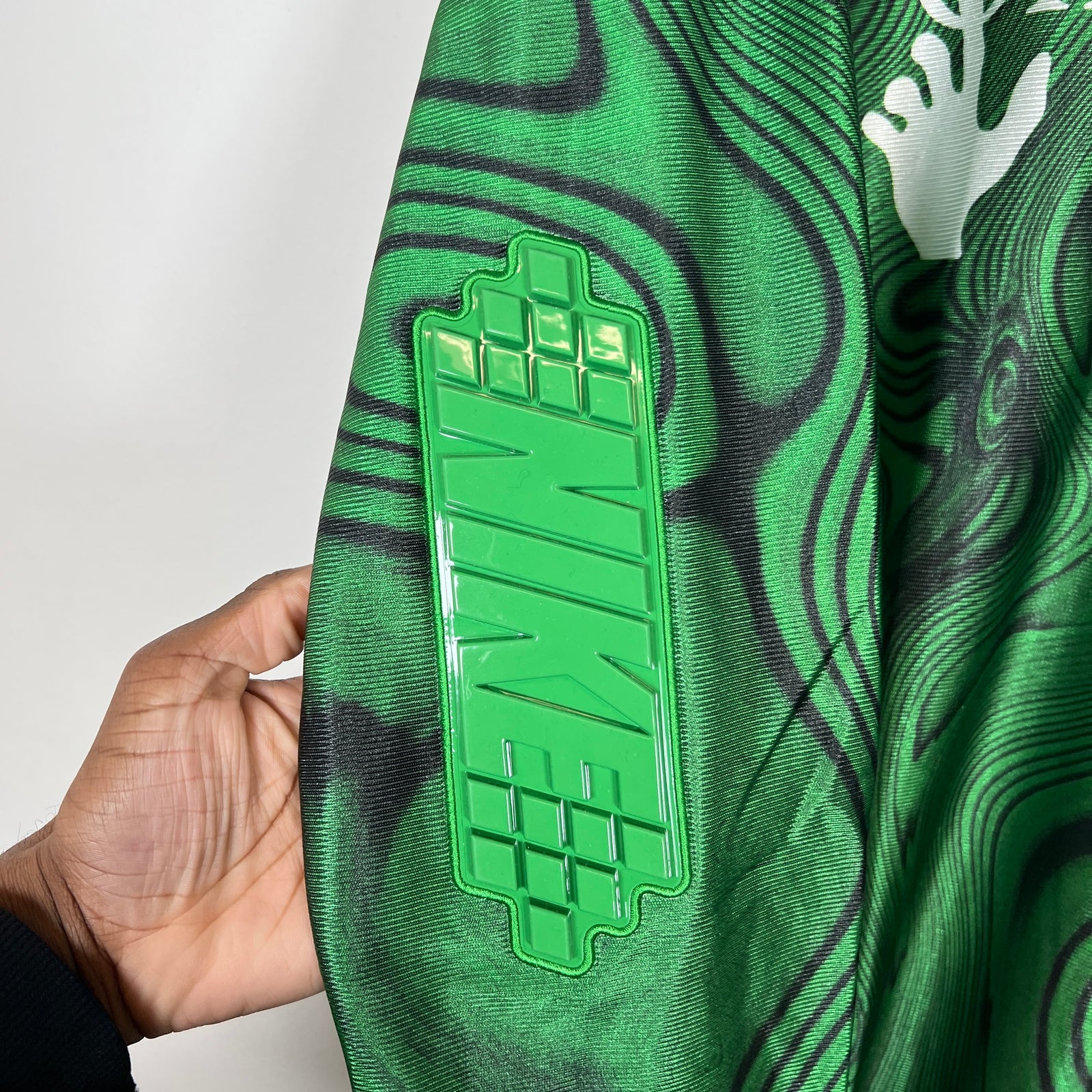 Off-White x Nike Green Soccer Jersey Size M