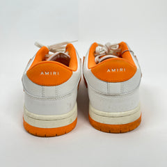 Amiri Orange Skel Low Top Sneaker Size 45