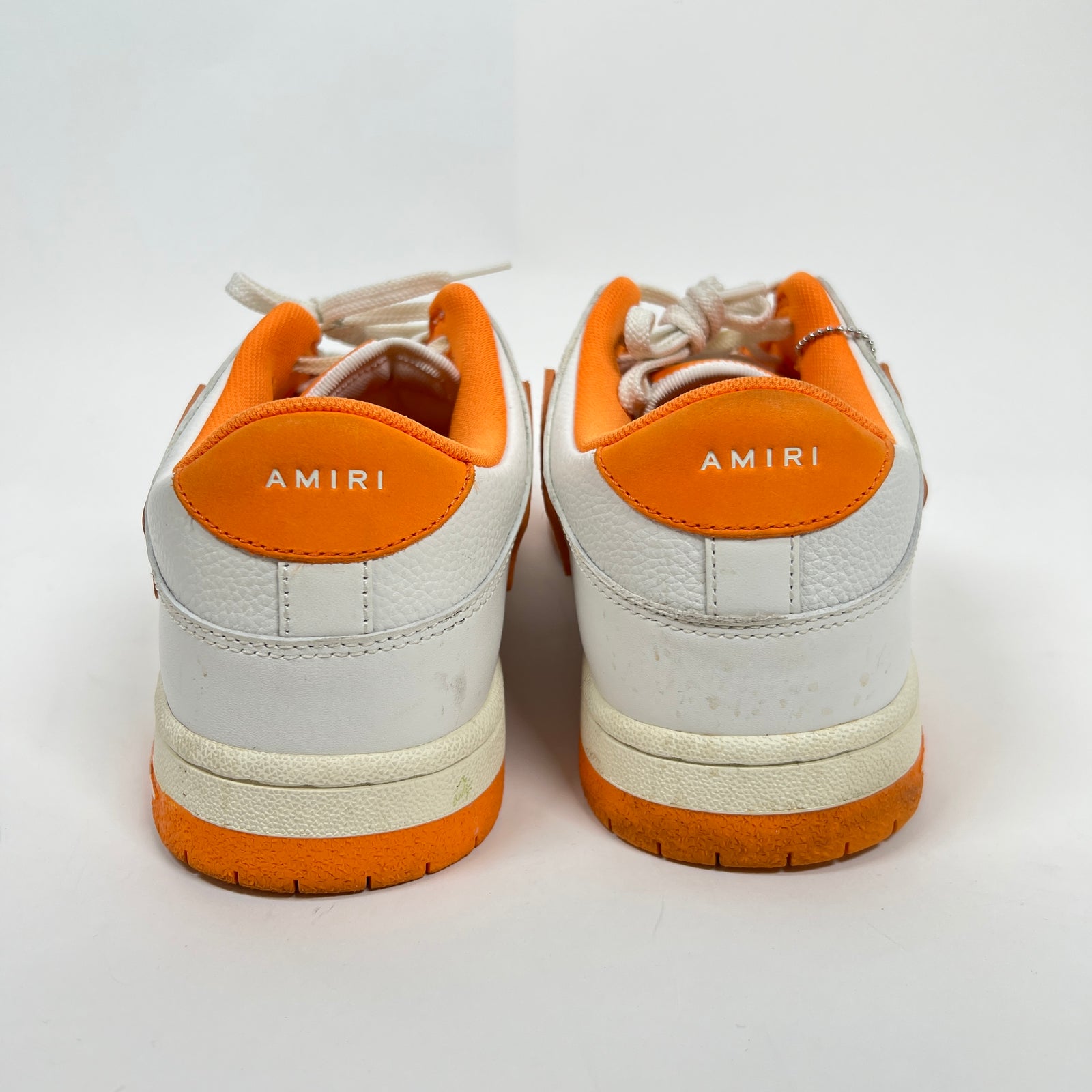 Amiri Orange Skel Low Top Sneaker Size 45