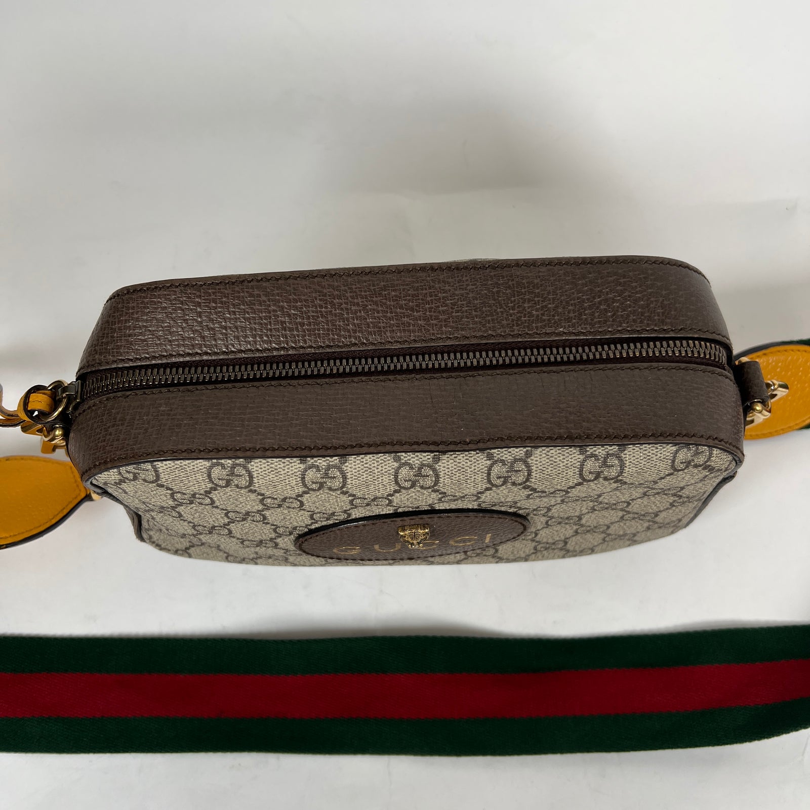 Gucci Neo Vintage GG Supreme Small Canvas Messenger Bag