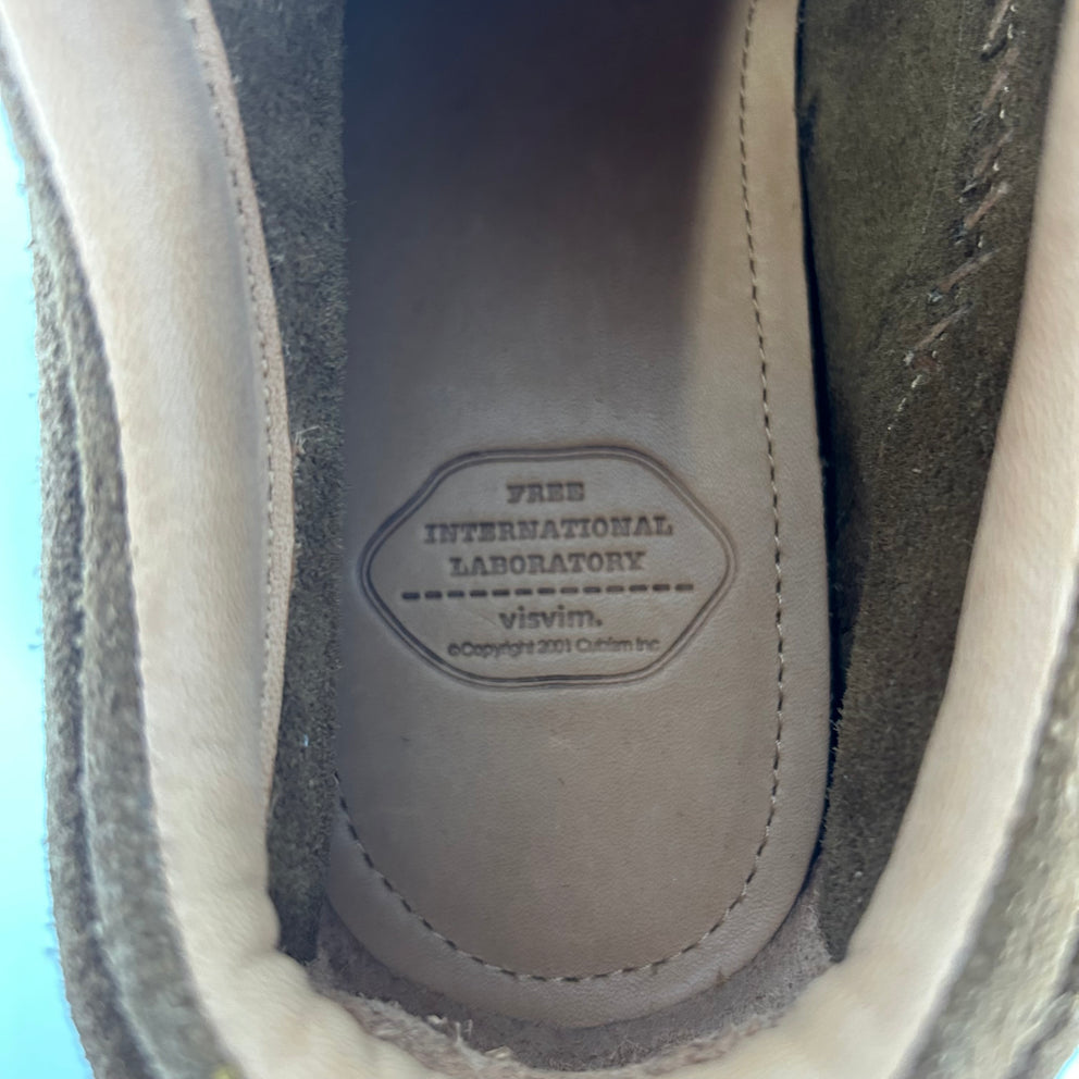 Visvim Camel FBT Prime Runner Size 12