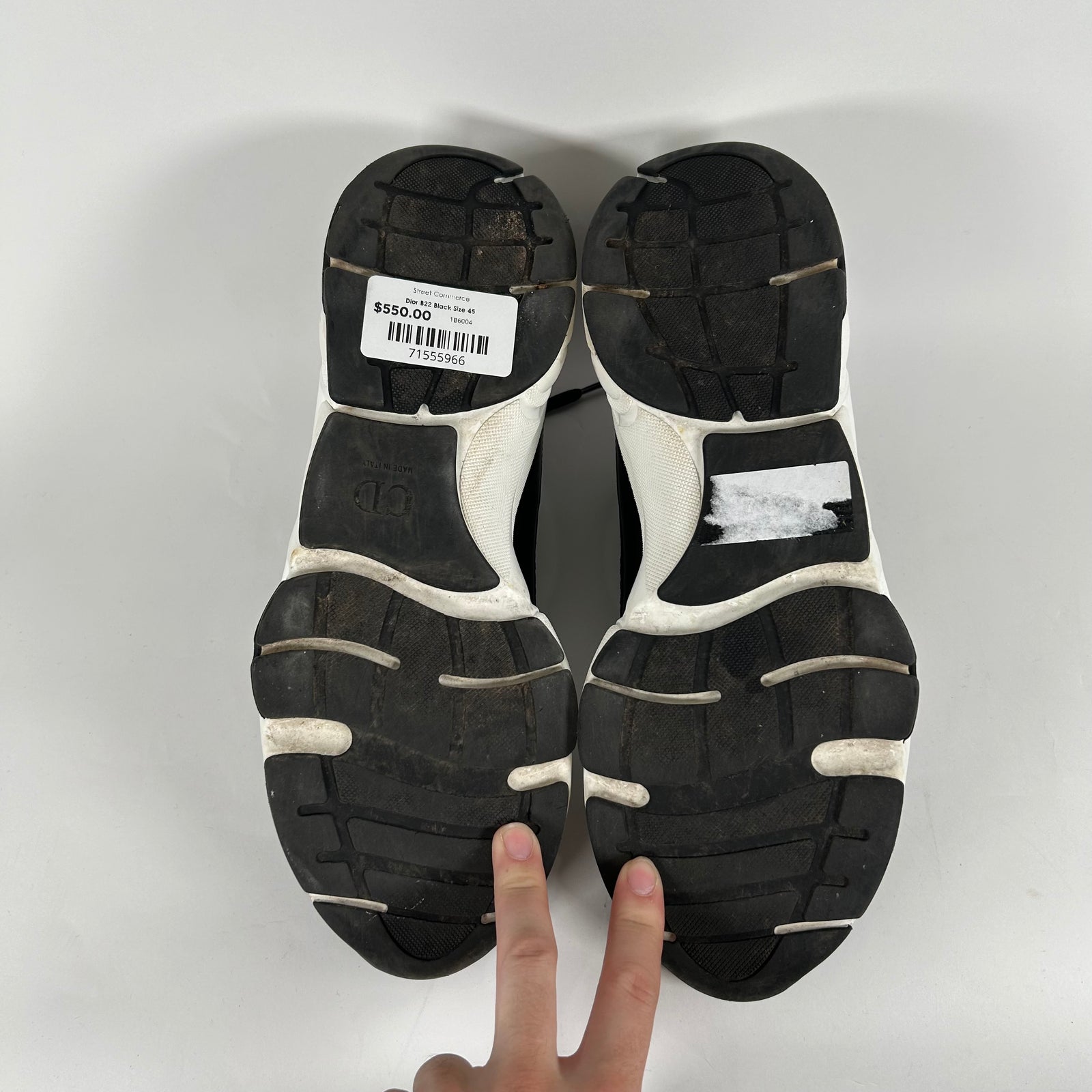 Dior B22 Black Size 45