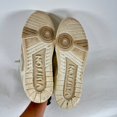 Louis Vuitton Beige Skate Sneakers Size LV 8