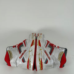 Maison Margiela x Reebook White/Red 'TZ Pump' High-Top Sneaker Size 10