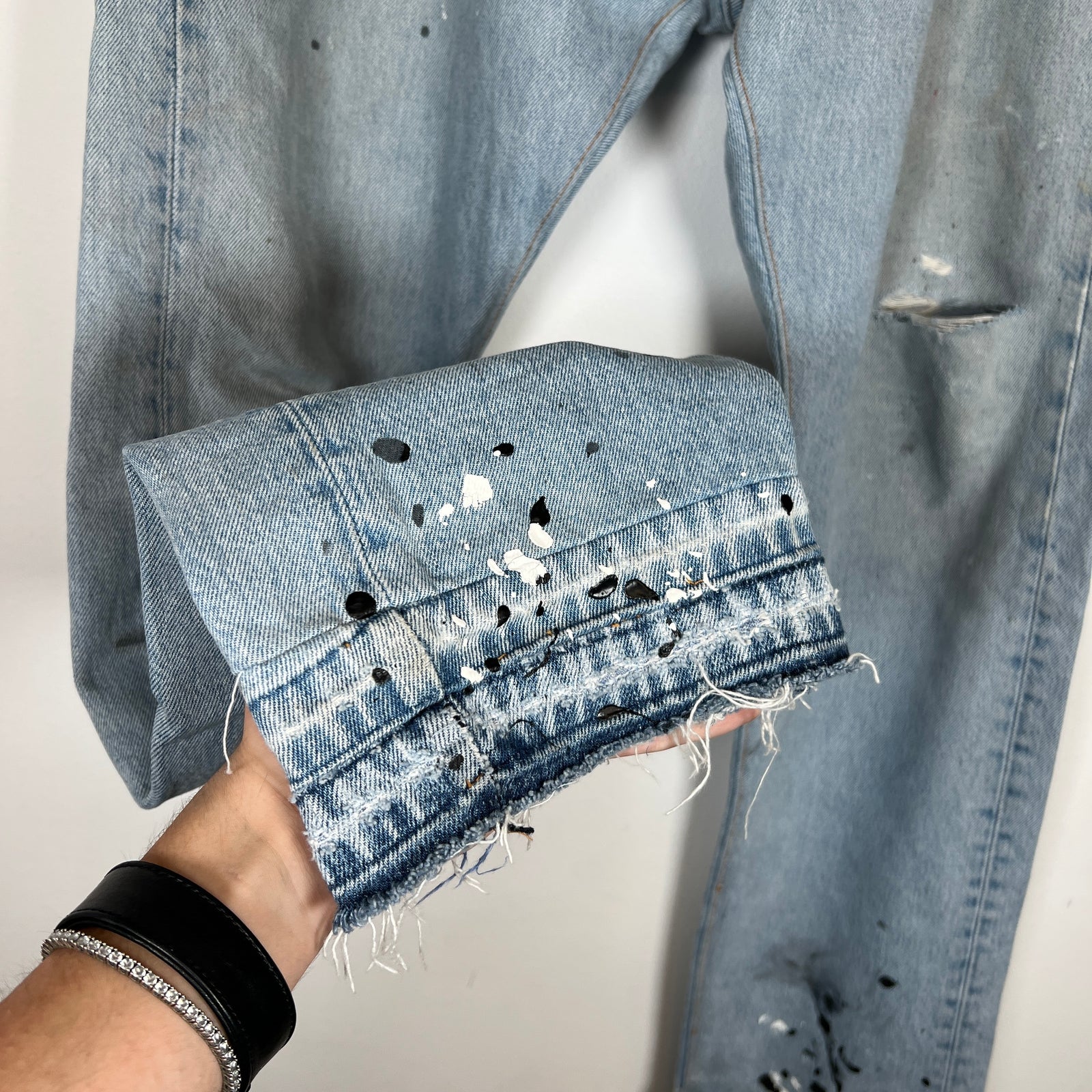 Gallery Dept. 5001 Double Release Hem Jeans Size 38