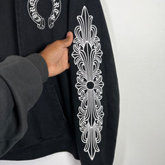 Chrome Hearts Floral Horseshoe Hoodie