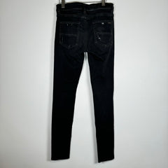 Amiri Black Distressed Skinny Jeans Size 32