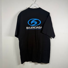 Balenciaga Surf Logo Graphic T-Shirt Size M
