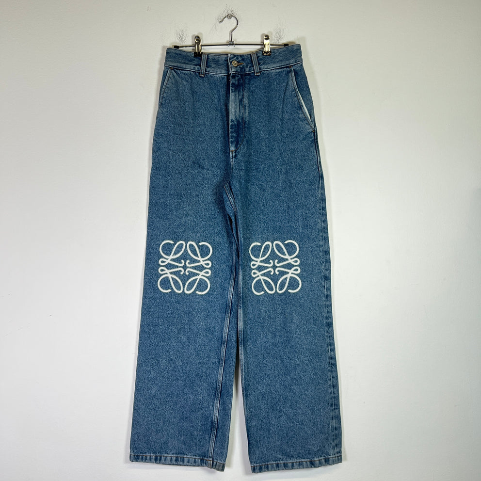 Loewe Anagram Baggy Denim Jeans